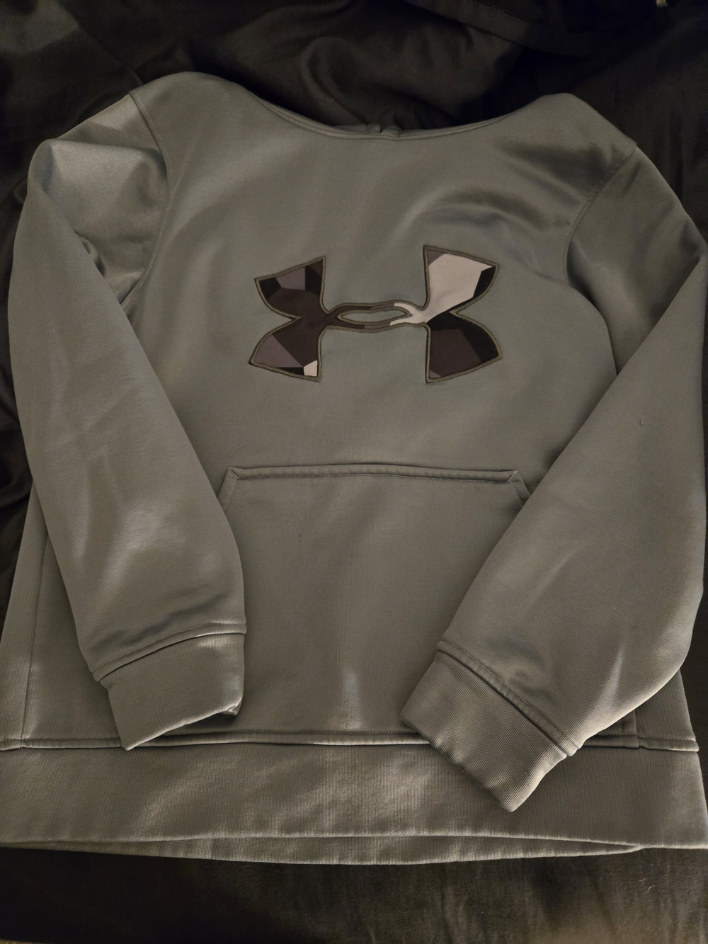 Under Armour Grey Hoodie with Logo